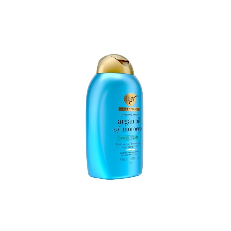 OGX, Acondicionador Extra Fuerte de Aceite de Argán, 385 ml