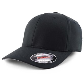 Armycrew Gorra de béisbol Ajustable con Estructura de 6 Paneles, de SM a 2XL, Negro, XX-Large
