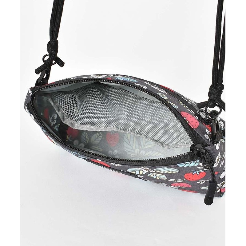 KiU and BleuBleuet Paracord Sacoche Pouch Shoulder Bag, Leopard BL