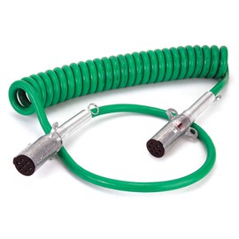 Velvac 7-Way Abs Coiled Cable 40" Lead 15' - 590163