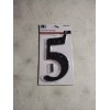 Reliabilt House Number RELIABILT 6" Cast Iron Number 5 ~