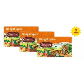 Celestial Seasonings Bengal Spice 20 Count x 3 packs Celestial Seasonings Herbal Tea