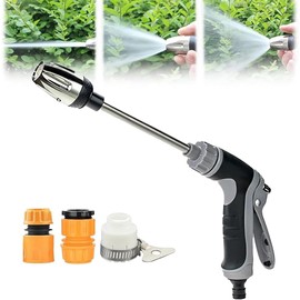 Waterblitz Pressure Washer, 2025 Upgraded Water Blitz Pressure Washer, with 360° Rotating for Three Spray Modes (Water Washer + Connector)