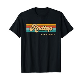 Vintage Sunset Stripes Redtop, Minnesota T-Shirt