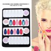 24 Grids Nail Gel Polish Color Card Magnet Adsorption Detachable