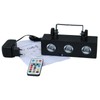 E-Lektron MS-3 Multi-Spot Light Effect Triple LED Spotlight R/G/B Music