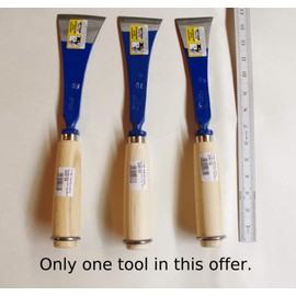 Muller Wood Building Chisel, 2-3/8" (60mm) Wide Blade 2097,06