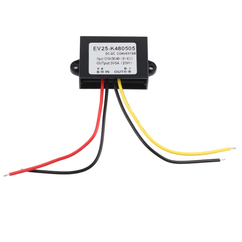 DC-DC 12V/24V/36V/48V to 5V 5A Buck Converter Step Down Power