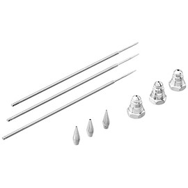 Paasche Airbrush Paasche VL-227 Spray Heads - All Three Sizes 1, 3, 5, 3 Count