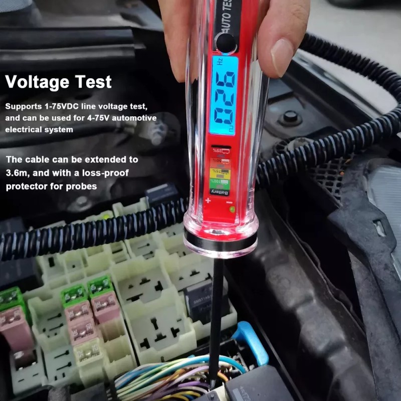 generic Z Probador De Cableado Automotriz Con Bolígrafo De Prueba