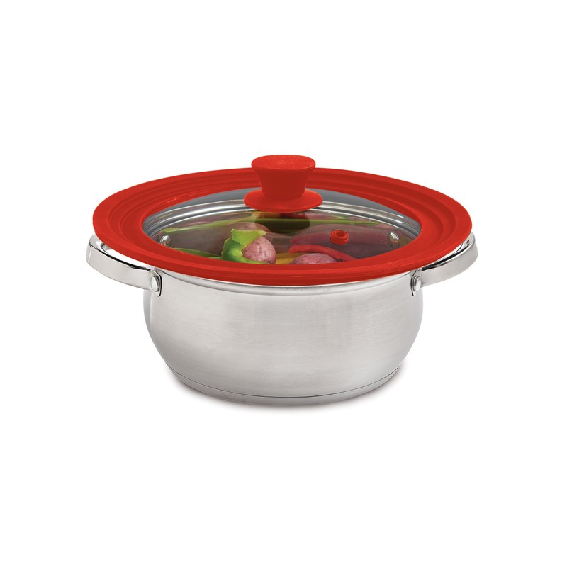 The World’s Greatest Universal Pot Lid and Microwave Cooking Cover,