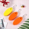 Foam Floating Keychain Oval Float Key Ring Key Float Foam