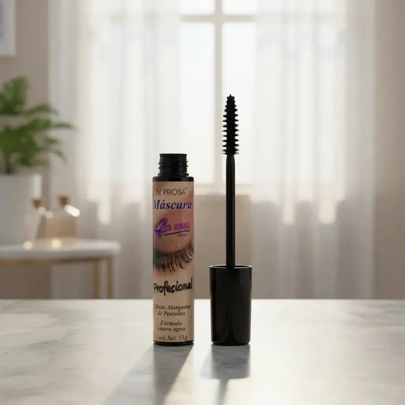 Máscara De Pestañas Prosa Profesional Waterproof 13g Negro