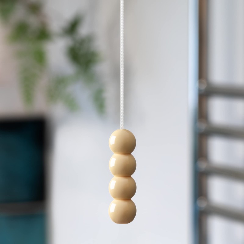 sleeklight Light Pull Cord with a Bead Style Handle in
