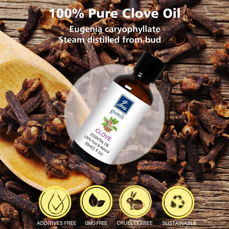 GM Gumili Clove Oil Essential Oil for Home Diffuser Skin