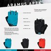 Lizard Skins Unisex Aramus Apex-Medium Blue-New22 Clothing Gloves, Polar Blue,