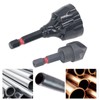 Deburring Chamfer Tool Set 1/4in Drill Bit Deburring External Chamfer
