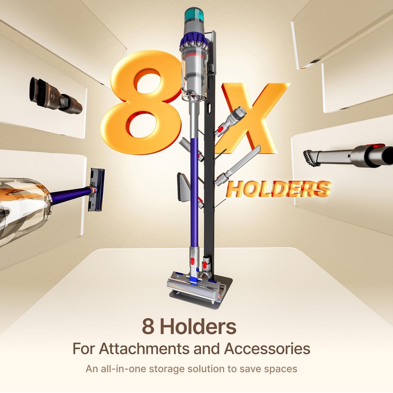 PEGZONE Vacuum Stand for Dyson Gen5 V15 V12 V11 V10