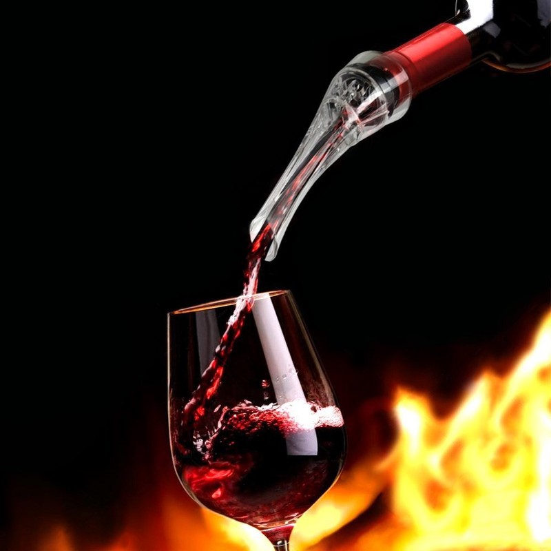 Rapid Wine Aeration Decanting Pourer