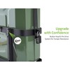 SPARKWHIZ Jerry Can Mount with Combination Lock, Jerry Fuel Can