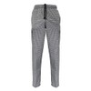 Natural Uniforms Classic Houndstooth 6 Pocket Chef Pants with Multi-Pack QTYS Available (1, X-Small) Grey