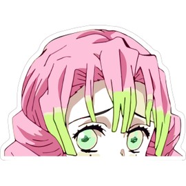 5” Mitsuri Kanroji Demon Slayer Anime Peeker Decal Sticker