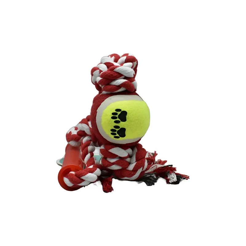 Pelota Tenis Con Cuerda Juguete Para Perro