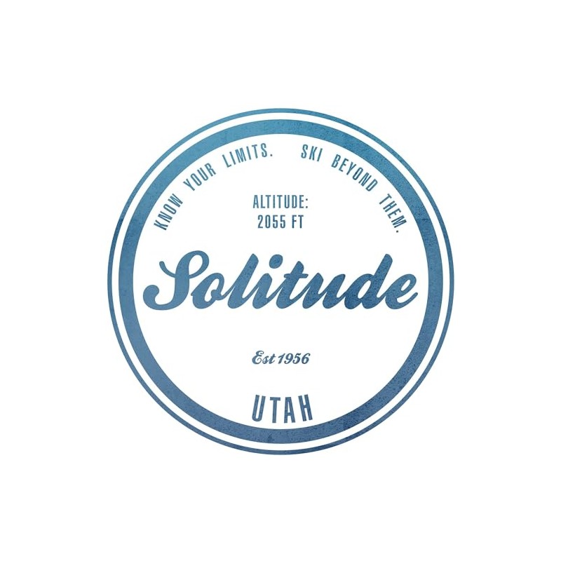 CafePress Solitude Ski Resort Utah Sticker Oval Car Bumper Sticker(10-Pack)