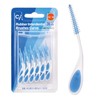 Ci Rubber Interdental Brush Curve SS~M 36pcs 1 Case
