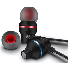 In-Ear 3.5mm Wired Headphones, Noise Isolating Earphones, Deep Bass Stereo Earbuds with Microphone Volume Control Tangle Free Cord Compatible with Interface Devices & All Other 3.5mm Android Devices.