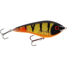 Westin Swim Glidebait 10 cm 31 g Low Floating Jerkbait, Colour: 3D Golden Perch