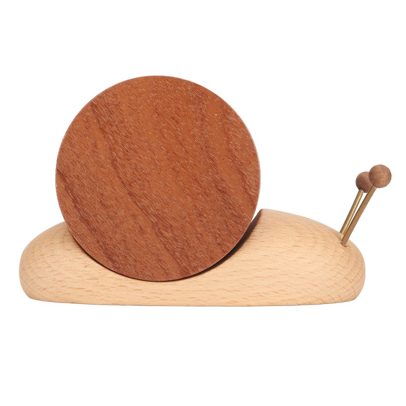 Snail Coaster Set with Magnet Cute Exquisite Eco Friendly Wood