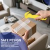 DAQUN 3 Pcs Yellow Box Opener Tool, Yellow Box Cutters,