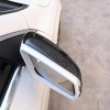 car-attention Carbon Fiber Rearview Mirror Cover Frame Cap For Benz