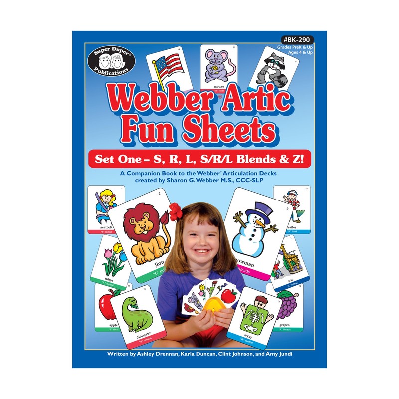 Super Duper Publications | Webber® Artic Fun Sheets | Speech