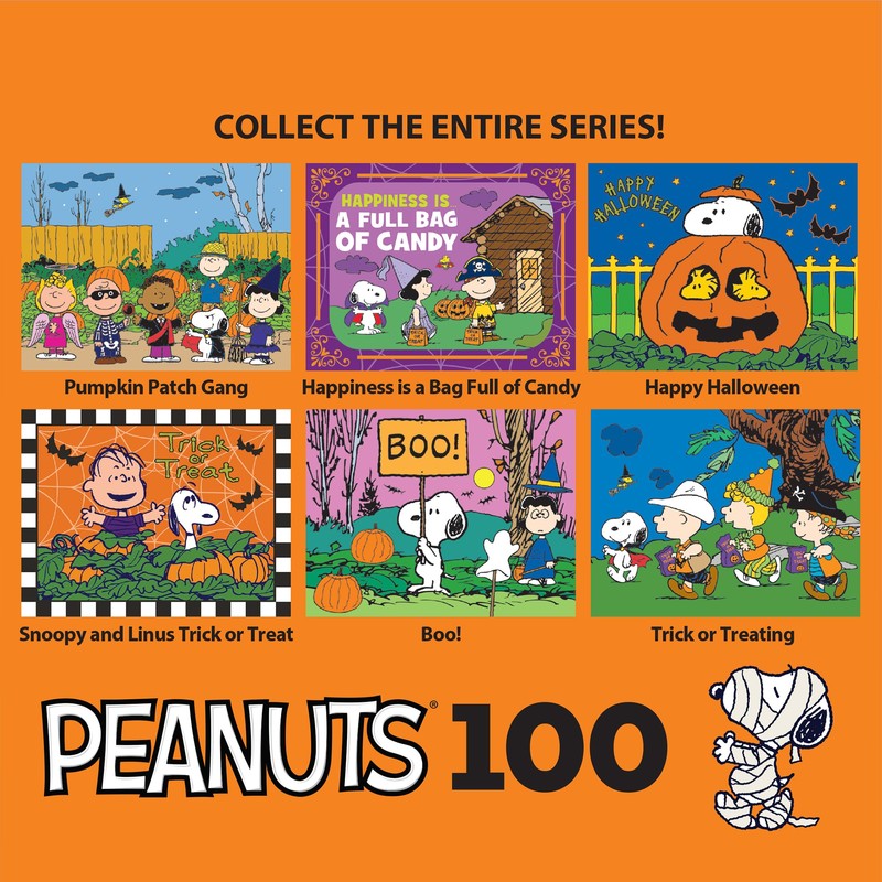 Cra-Z-Art - RoseArt - Peanuts - Boo! - 100 Piece
