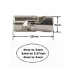 2 Pack Universal Joint Shaft Coupler Coupling Steering Connector for