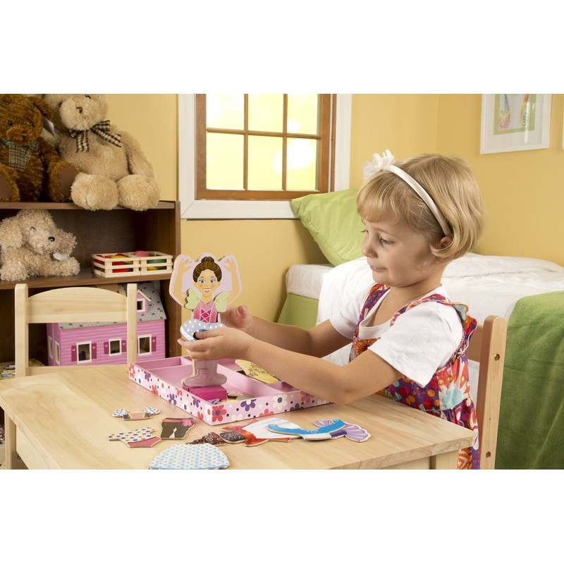 Melissa & Doug Magnetic Dress up - Nina Ballerina