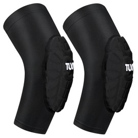 TUOY Compression Elbow Pads Padded Elbow Arm Protection - Youth & Adult Sizes (1 Pair)