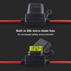 SafeAMP Wire Harness Compatible with NOCO(R) GC002 X-Connect, M6 (1/4in)