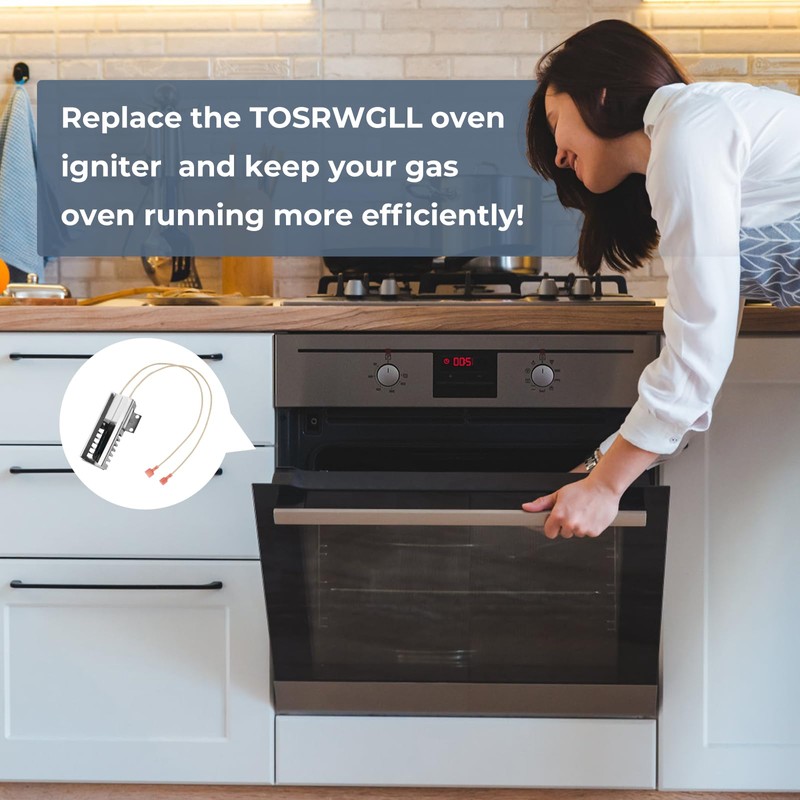 00492431 Gas Range Igniter Compatible with Bosch,Thermador,Gaggenau Stoves,Range Oven Igniter