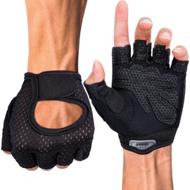 MELLIEX Fitness Gloves, Training Gloves Men and Women Non-Slip Sports Gloves for Weightlifting, Bike, Gym, Strength Training & Crossfit - L