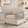 2 Pack Water Resistant Armrest Covers for Chairs and Sofas