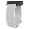 Meliya Flower Engraved Bands Compatible with Garmin Vivoactive 5 /