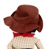 Cowboy Pet Costume Breathable Comfortable Polyester Dog Cloth Decorative Funny