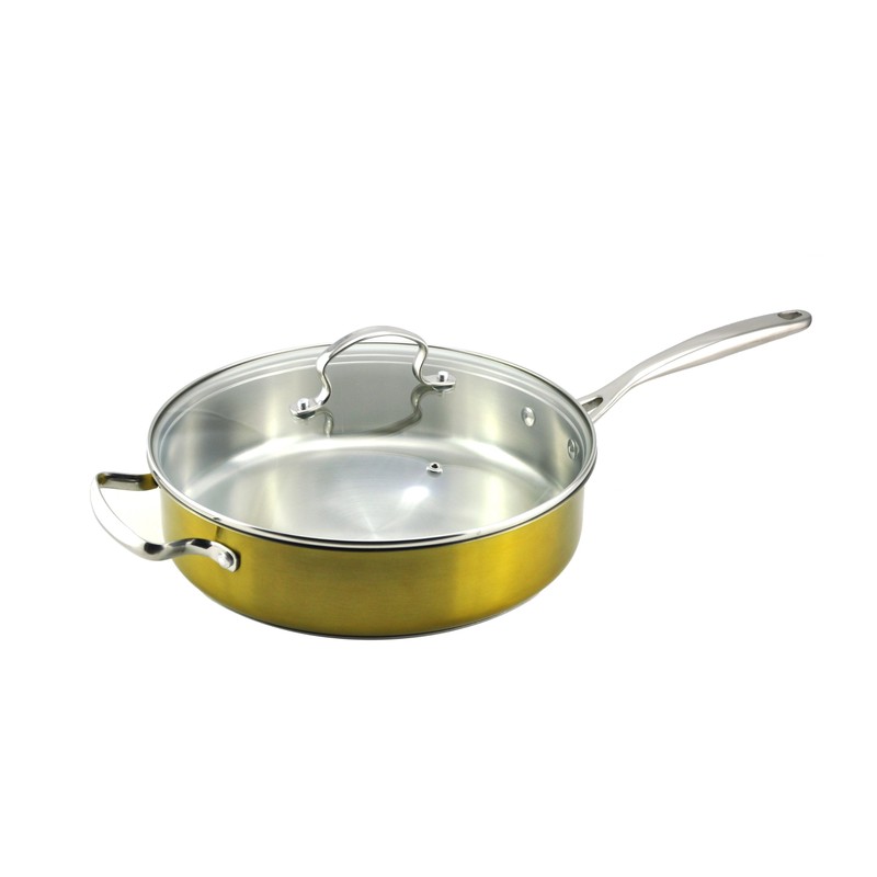 Kevin Dundon 11-Piece Cookware Set, Gold