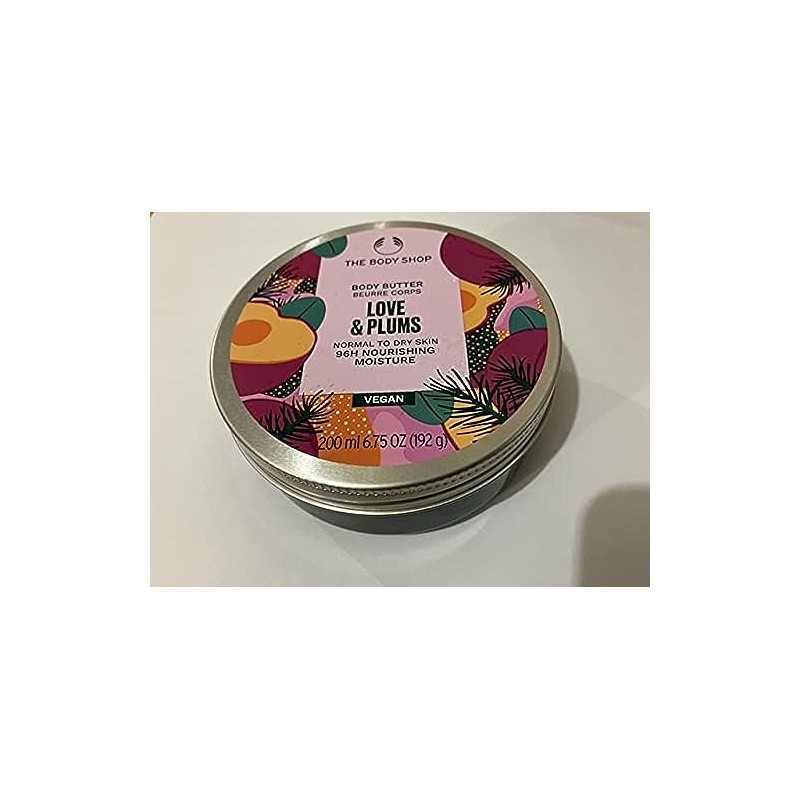 Love & Plums Body Butter 96 Hour Moisture Normal To