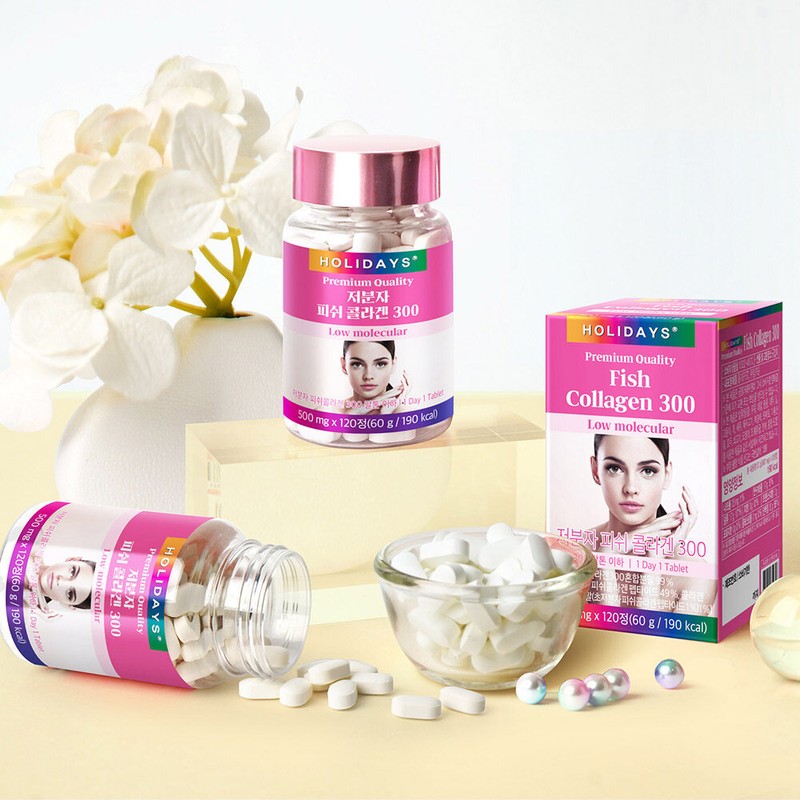 Holidays Fish Collagen 300 120 tablets 1 bottle (4 months