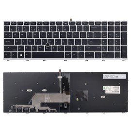 TLBTEK Backlight Keyboard Replacement Compatible withHP ProBook 650 G4 650 G5 Series Laptop L09595-001 L09593-001 L00741-001