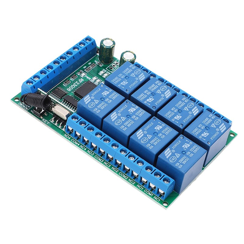 8 Channel Remote Control Module 100M Remote Control with Fixed